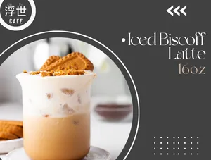 Biscoff Latte 16oz