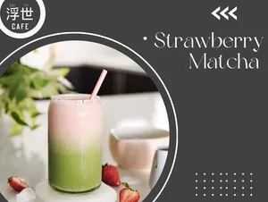Strawberry Matcha
