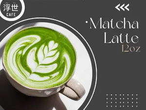 Matcha Latte 12oz